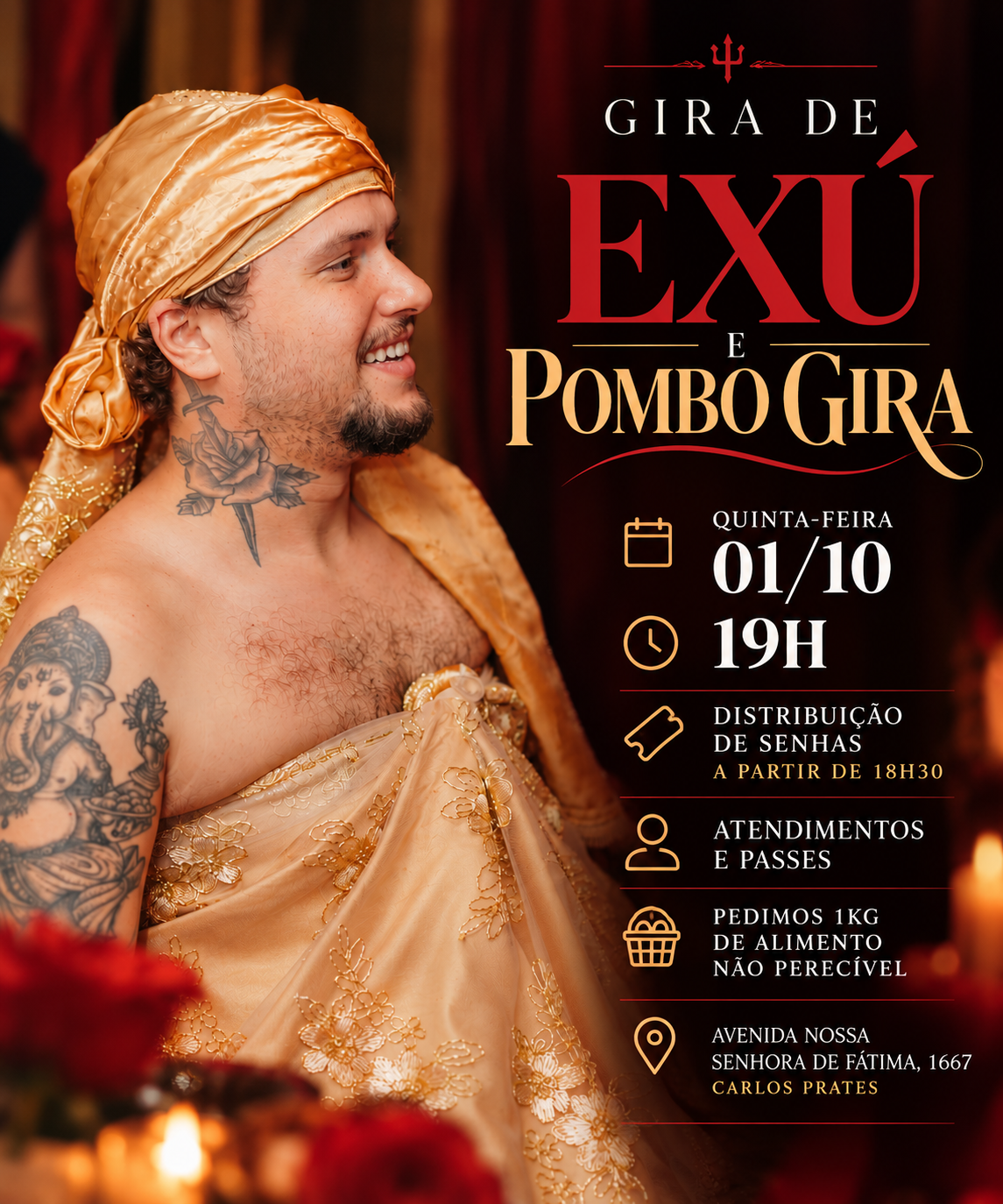 Gira de Exú e Pombo Gira